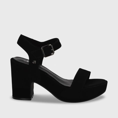 Sandalia Negra Mujer C5473 Gotta-0