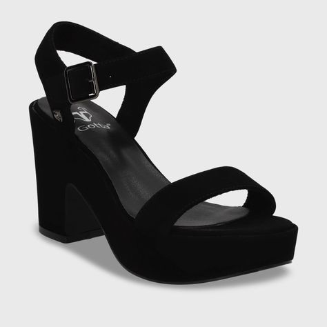Sandalia Negra Mujer C5473 Gotta-1