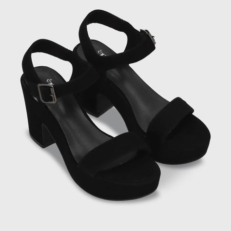 Sandalia Negra Mujer C5473 Gotta-2