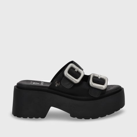 Sandalia Plataforma Negro Mujer 45985 Gotta-0