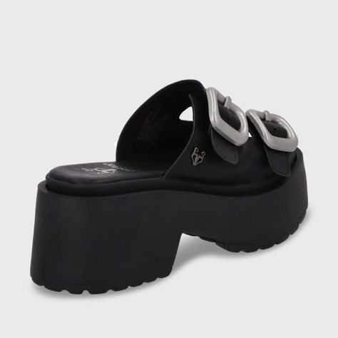 Sandalia Plataforma Negro Mujer 45985 Gotta-4
