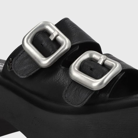 Sandalia Plataforma Negro Mujer 45985 Gotta-5