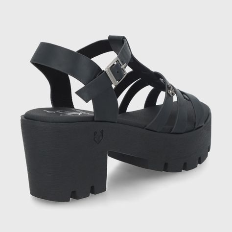 Sandalia Negra  Mujer 43023 Gotta-4