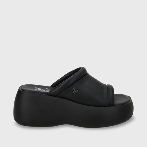 Sandalia Plataforma Negra Mujer 25223 Gotta-0