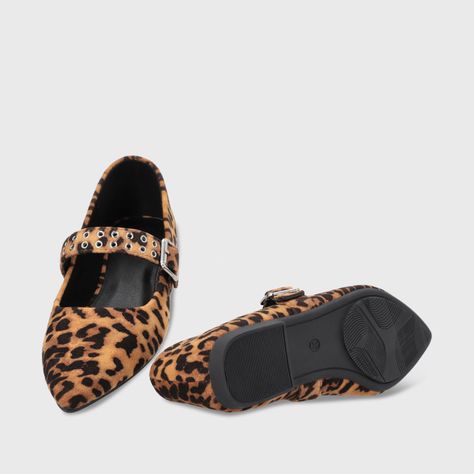 Ballerina Animal Print Mujer 54011 Gotta-6