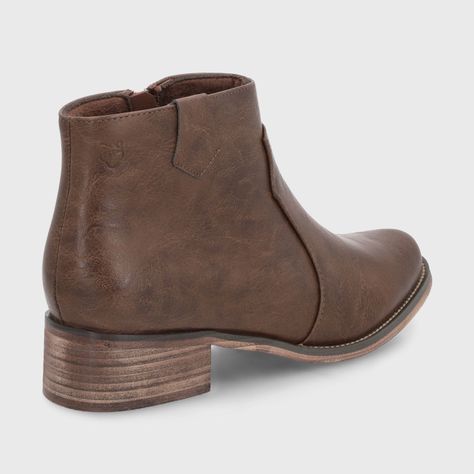 Botin Taco Café Mujer 13556 Gotta-4