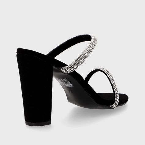 Sandalia Taco Negra Mujer 36124 Gotta-4