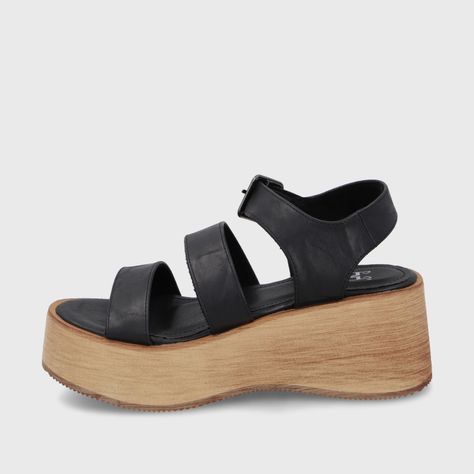 Sandalia Negra Mujer 45842 Gotta-3