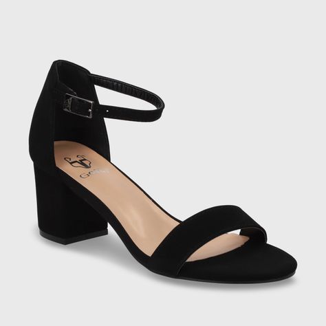 Sandalia Negra Mujer C6161 Gotta-1