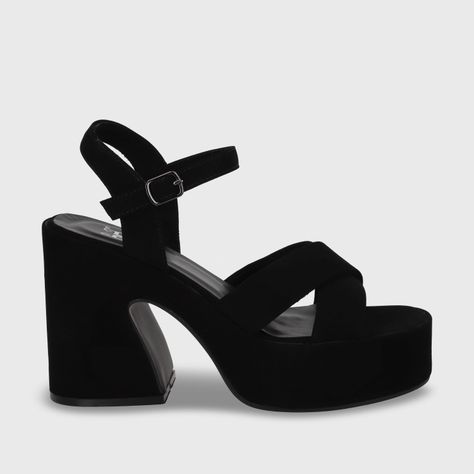 Sandalia Negra  Mujer 45701 Gotta-0