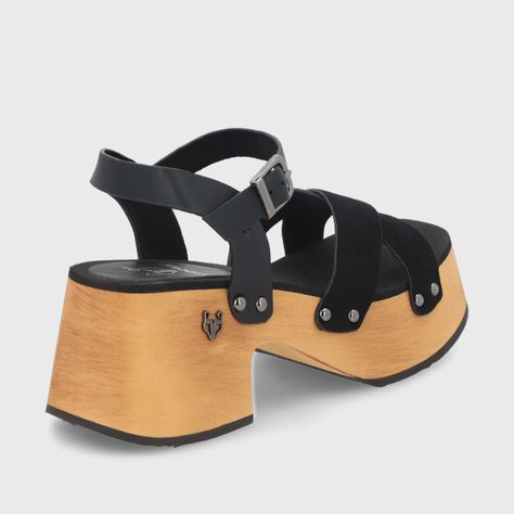 Sandalia Negra  Mujer 35263 Gotta-4