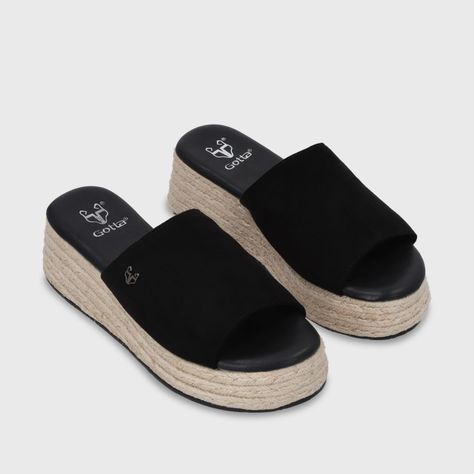 Sandalia Plataforma Negro Mujer 55971 Gotta-2