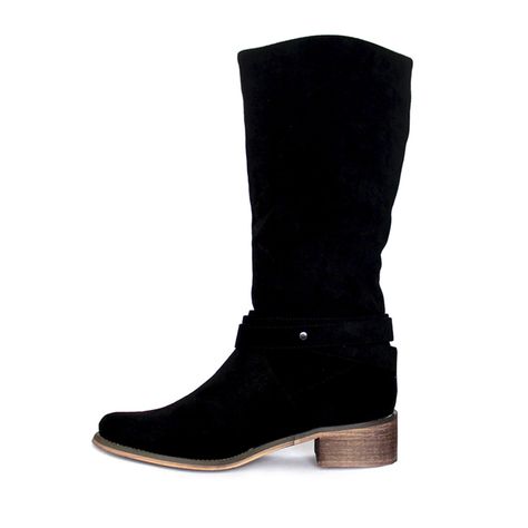 Bota Negra Mujer 13552 Gotta-3