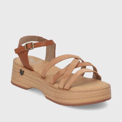 Sandalia Beige  Mujer 45892 Gotta-1