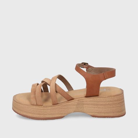 Sandalia Beige  Mujer 45892 Gotta-3