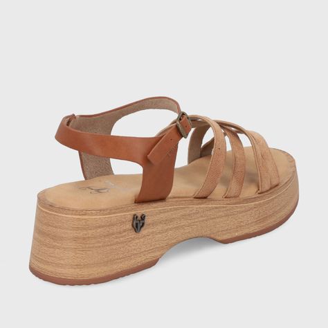 Sandalia Beige  Mujer 45892 Gotta-4