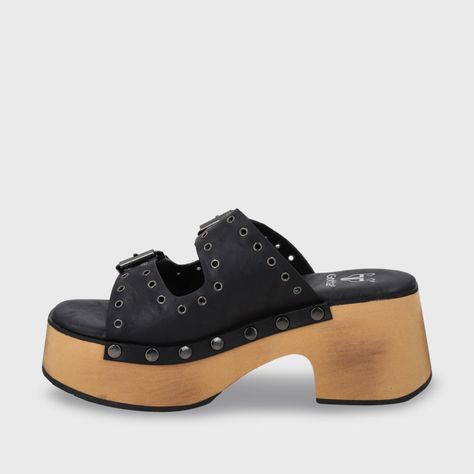 Sandalia Plataforma Negro Mujer 35266 Gotta-3