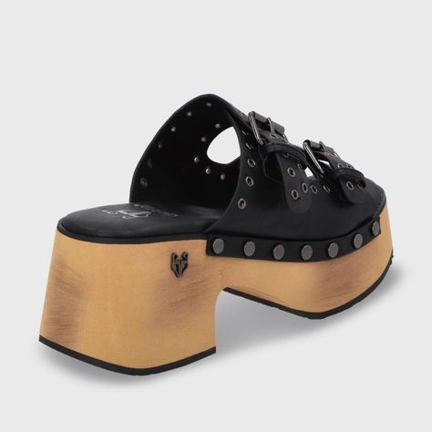 Sandalia Plataforma Negro Mujer 35266 Gotta-4