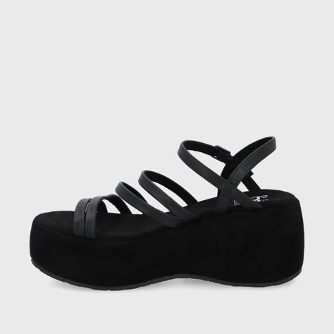 Sandalia Negra Mujer 45822 Gotta-3