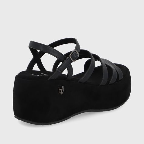 Sandalia Negra Mujer 45822 Gotta-4