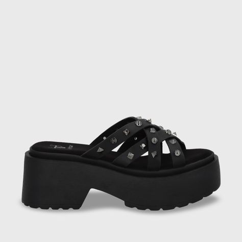 Sandalia Plataforma Negro Mujer 45984 Gotta-0