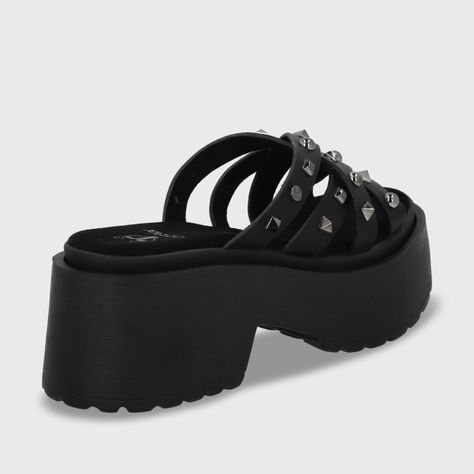 Sandalia Plataforma Negro Mujer 45984 Gotta-4