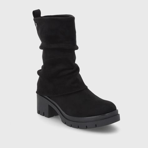 Botin Taco Negro Mujer 46205 Gotta-1