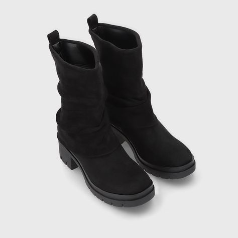 Botin Taco Negro Mujer 46205 Gotta-2