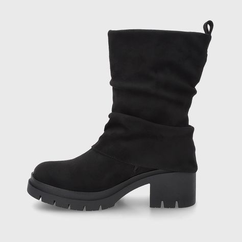 Botin Taco Negro Mujer 46205 Gotta-3