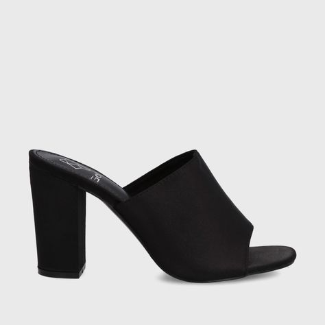 Sandalia Taco Negra Mujer 35121 Gotta-0