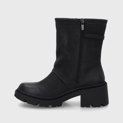 Botin Taco Negro Mujer 45747 Gotta-6