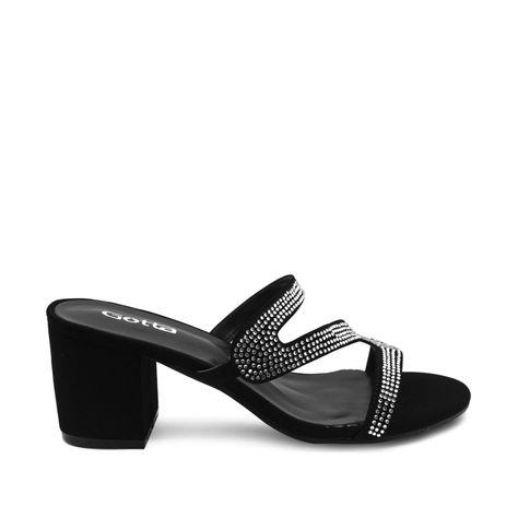 Sandalia Negra Mujer 15813 Gotta-0