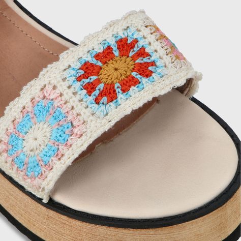 Sandalia Plataforma Multicolor Mujer 15616 Gotta-5