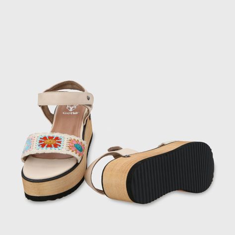 Sandalia Plataforma Multicolor Mujer 15616 Gotta-6