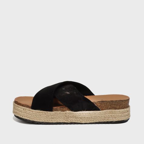 Sandalia Plataforma Negra Mujer 23193 Gotta-3