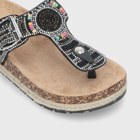 Sandalia Negra Mujer 42011 Gotta-5