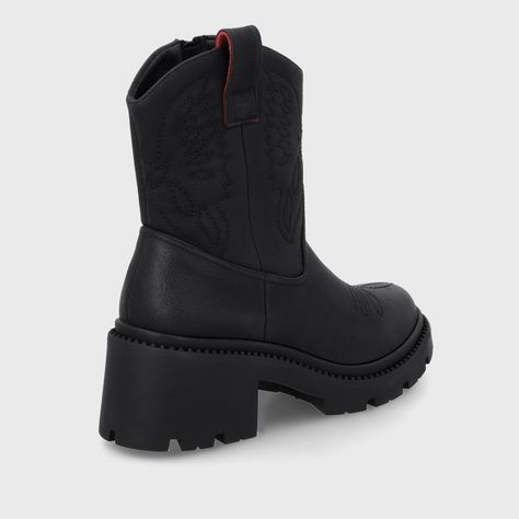 Botin Taco Negro Mujer 45745 Gotta-4