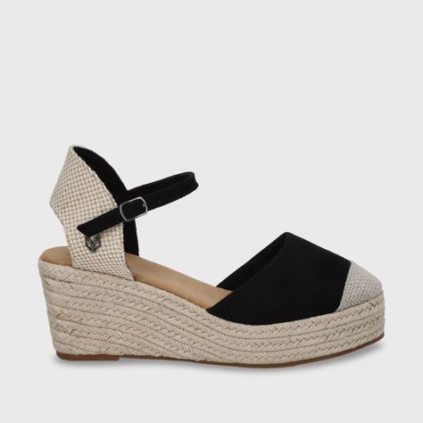 Sandalia Yute Negra  Mujer 45711 Gotta-0