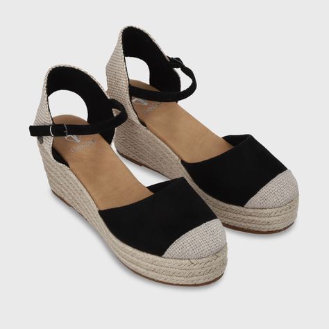 Sandalia Yute Negra  Mujer 45711 Gotta-2
