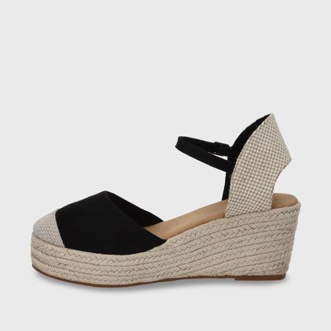 Sandalia Yute Negra  Mujer 45711 Gotta-3