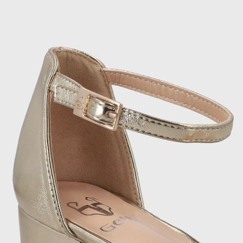 Sandalia Dorada Mujer C6161 Gotta-5