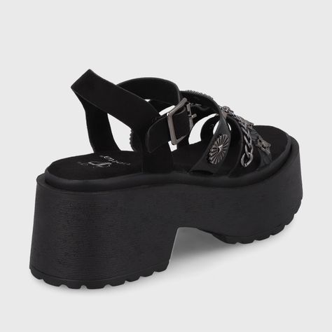 Sandalia Negra  Mujer 45982 Gotta-4