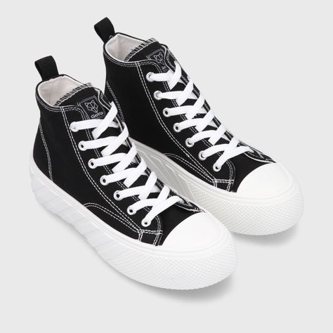 Zapatilla Negra Mujer 38530 Gotta-2