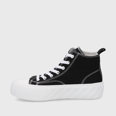 Zapatilla Negra Mujer 38530 Gotta-3
