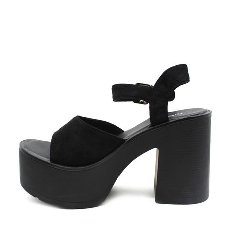 Sandalia Negra Mujer 15802 Gotta-3