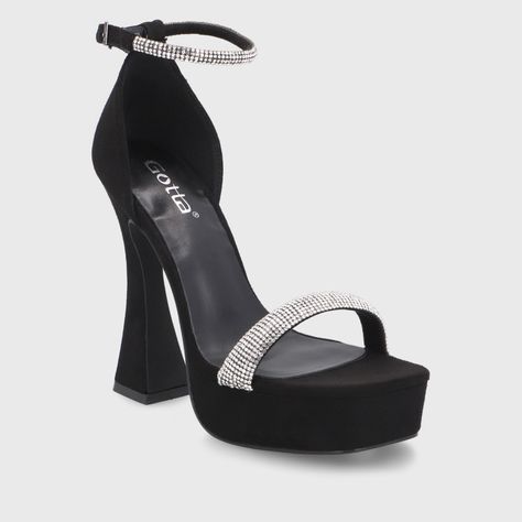 Sandalia Negra  Mujer 45942 Gotta-1
