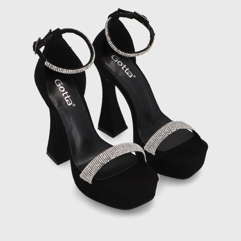 Sandalia Negra  Mujer 45942 Gotta-2
