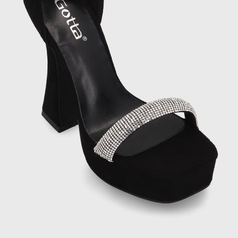 Sandalia Negra  Mujer 45942 Gotta-5