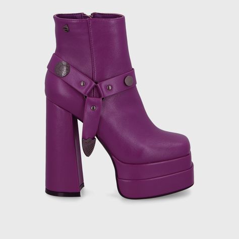 Botín Morado Mujer 35910 Gotta-0