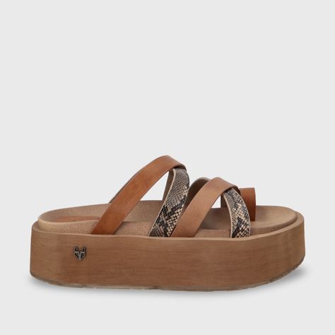 Sandalia Plataforma Beige Mujer 55940 Gotta-0